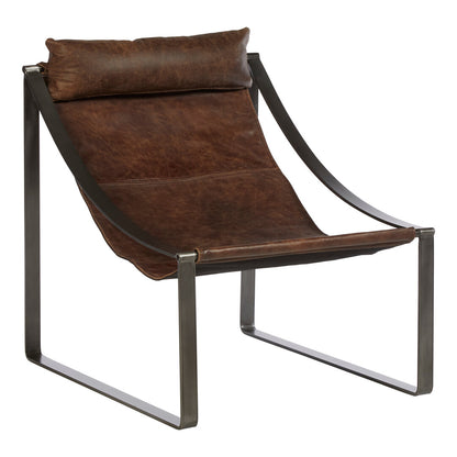 Harrogate Brown Leather Chair