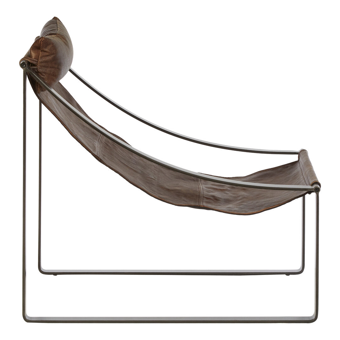 Harrogate Brown Leather Chair