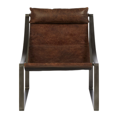 Harrogate Brown Leather Chair
