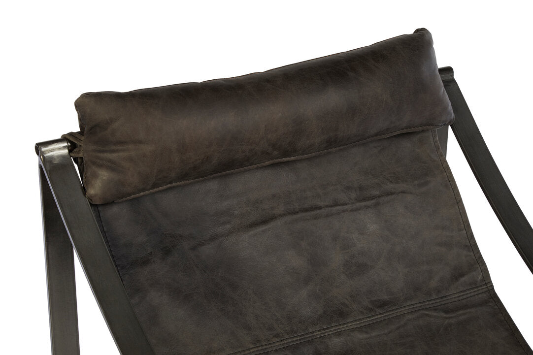 Harrogate Ebony Leather Chair