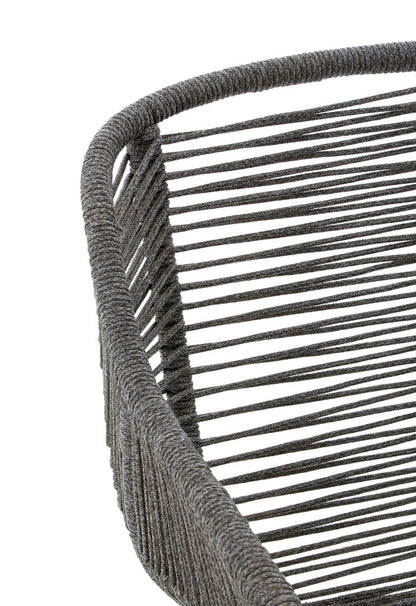 York Grey Rope Armchair