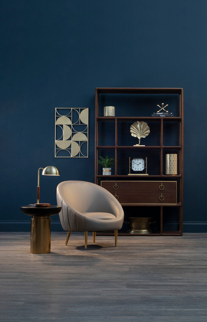 Granada Brown Leather Effect Armchair