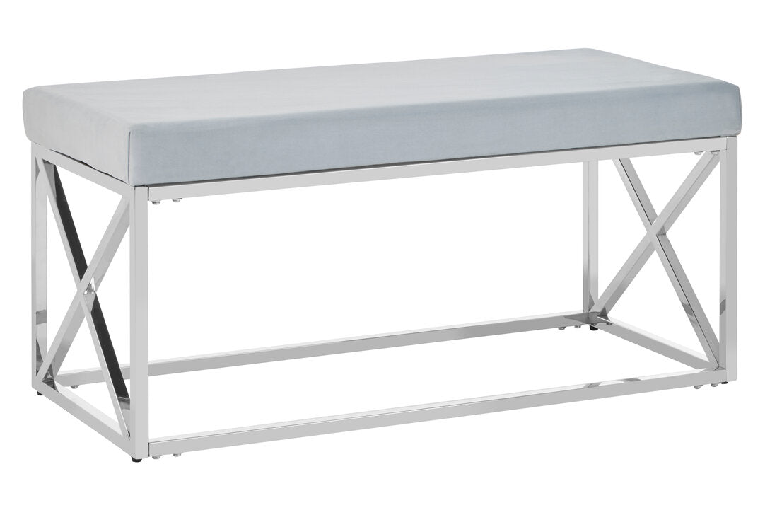 Aurora Powder Blue Bench