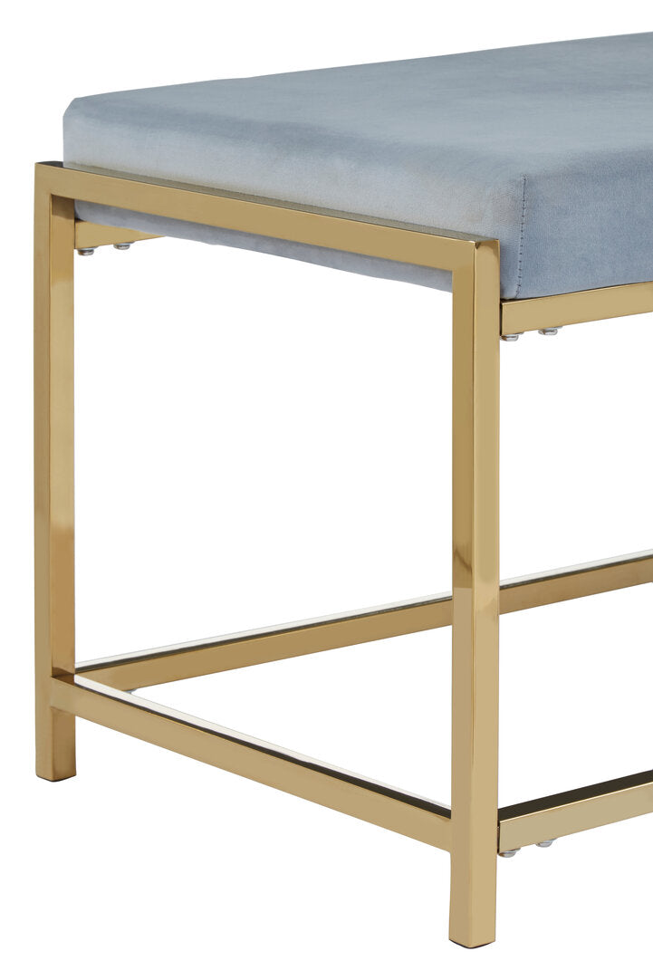 Aurora Gold And Powder Blue Bench