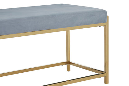 Aurora Gold And Powder Blue Bench
