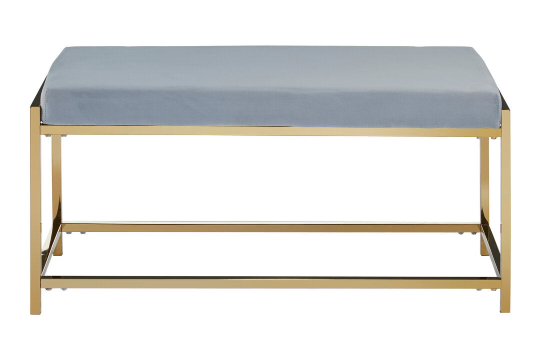 Aurora Gold And Powder Blue Bench