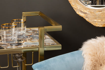 Loxley Drinks Trolley in Agate