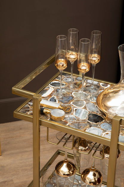 Loxley Drinks Trolley in Agate