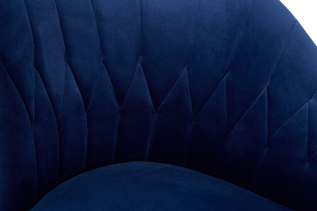 Belgravia Midnight Velvet Chaise