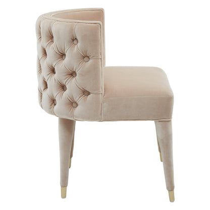 Regent Beige Tufted Backrest Chair