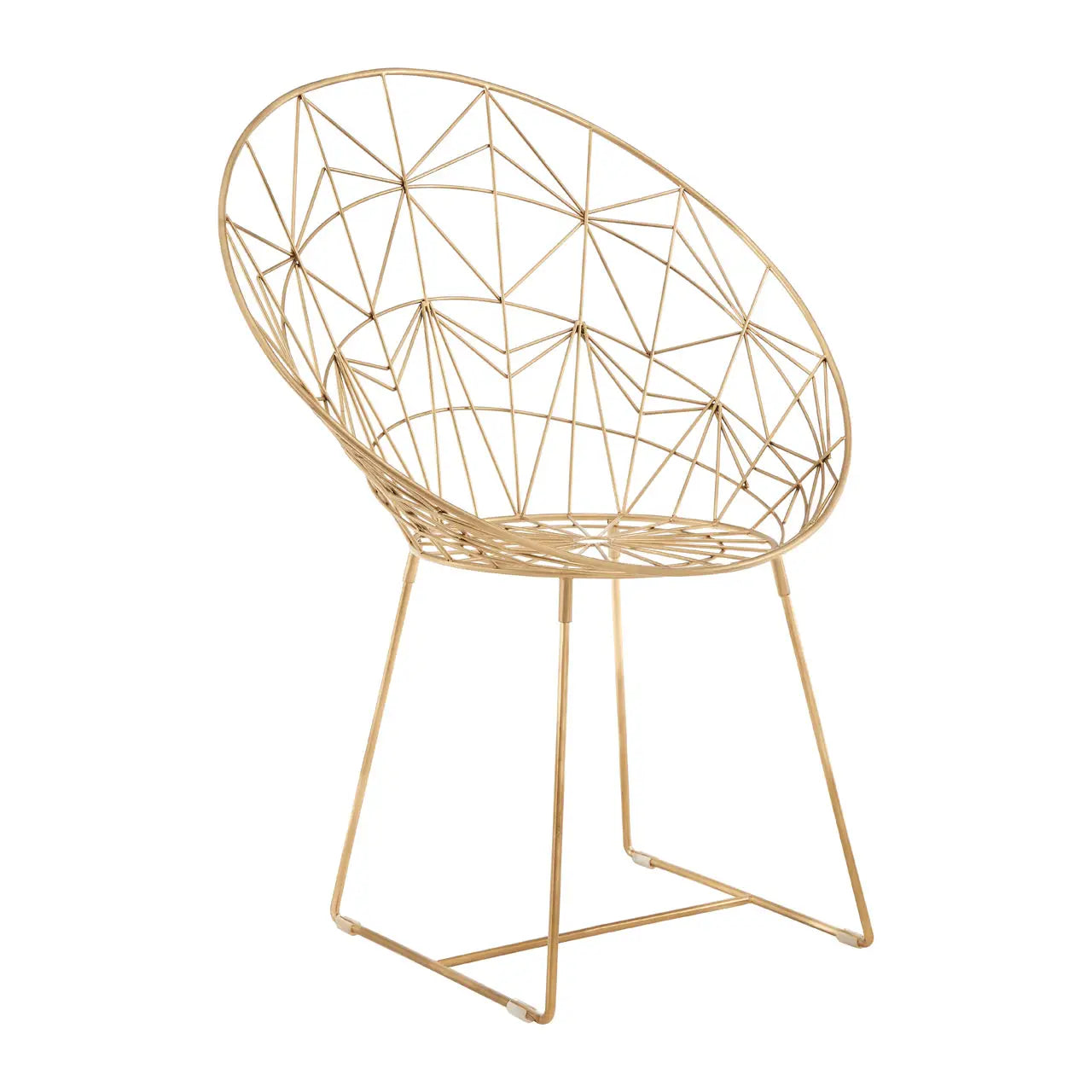 Templar gold iron design Chair