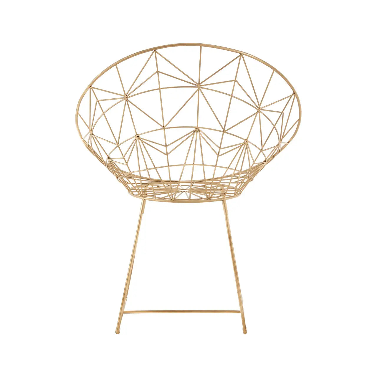 Templar gold iron design Chair