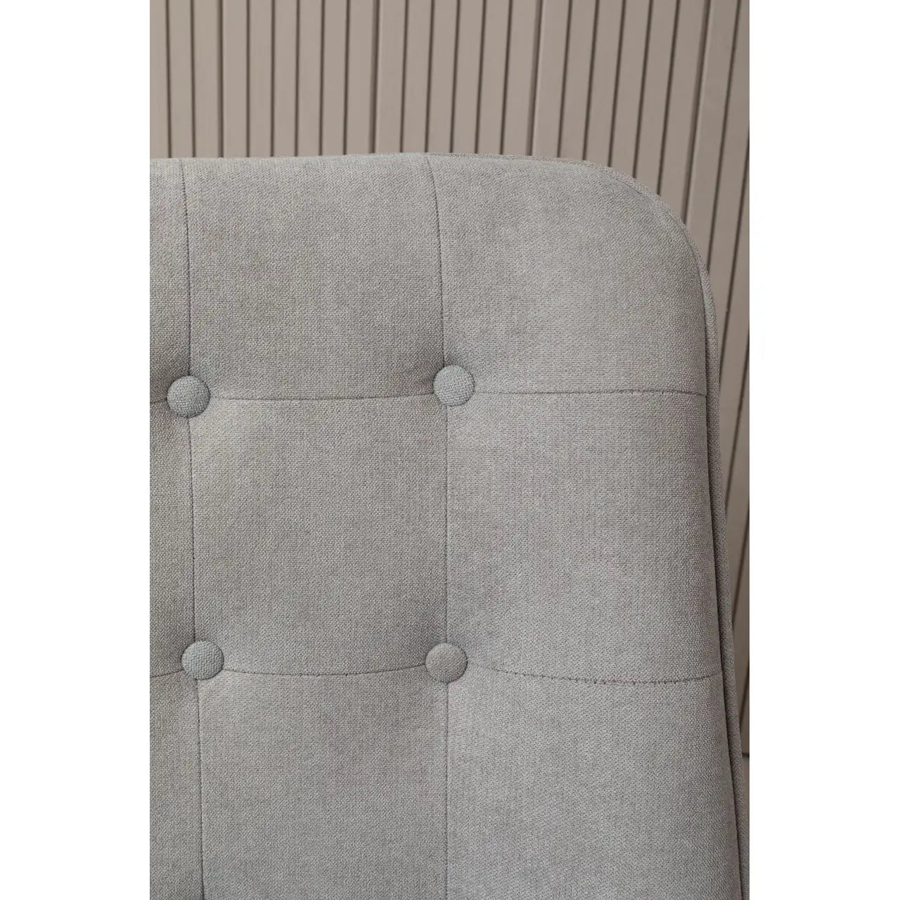 Stockholm Grey Curved Chair