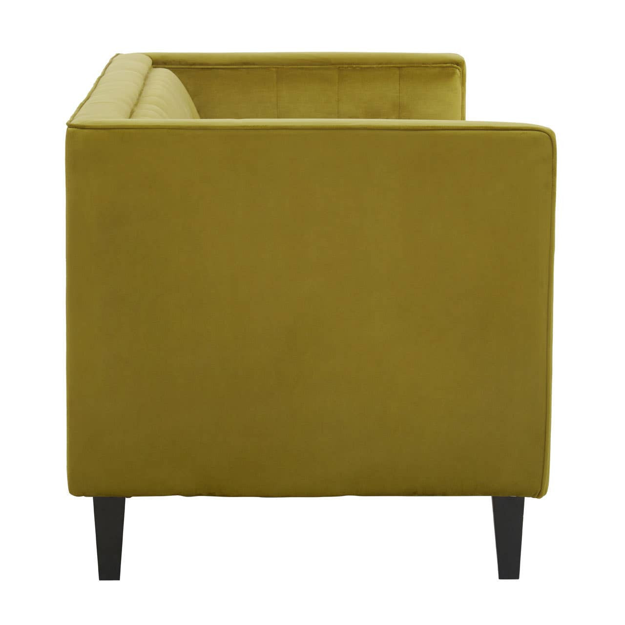 Knightsbridge 3 Seat Olive Velvet Sofa