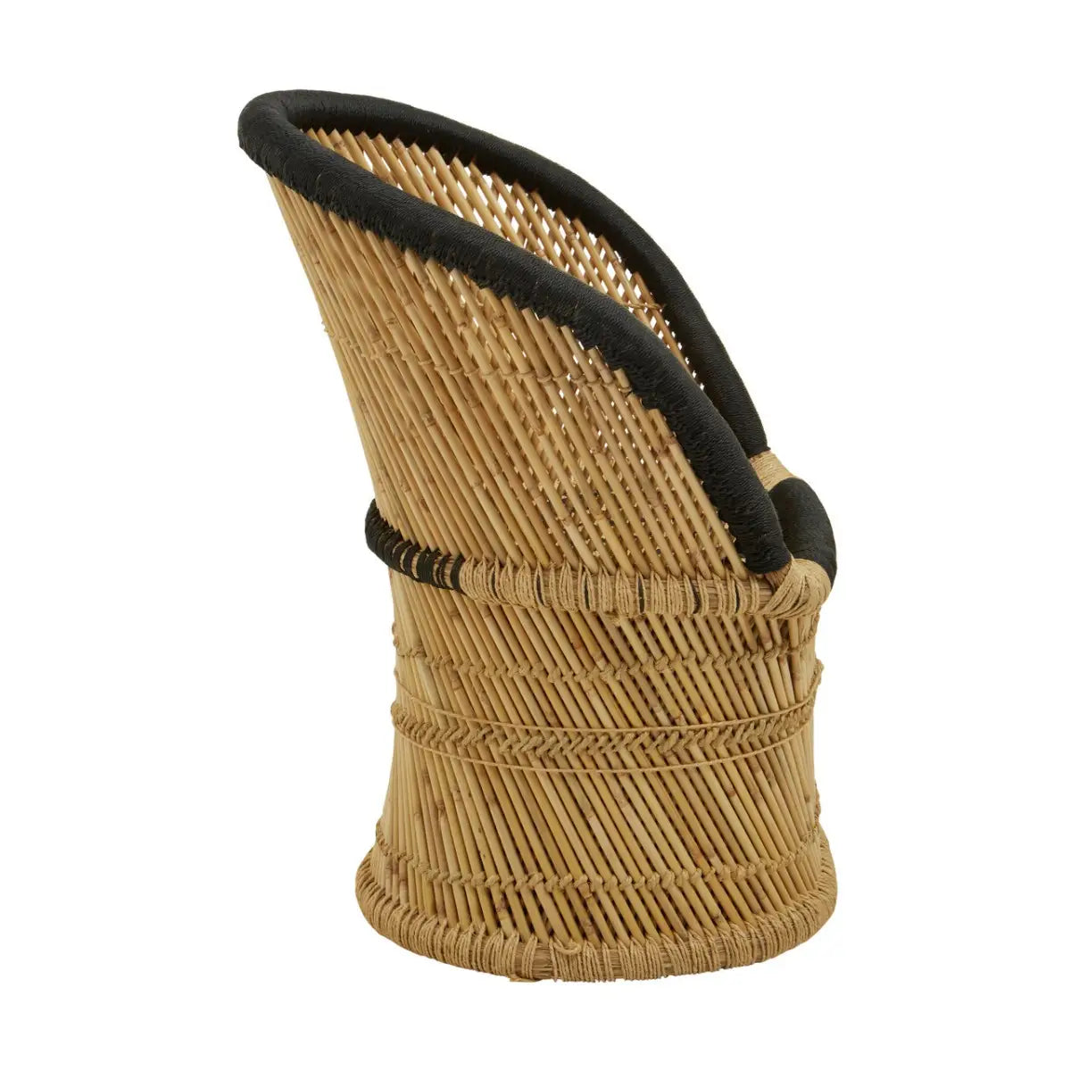Rowan Natural And Black Chair And Stool