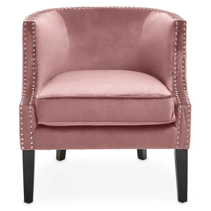 Larissa Velvet Studded Chair