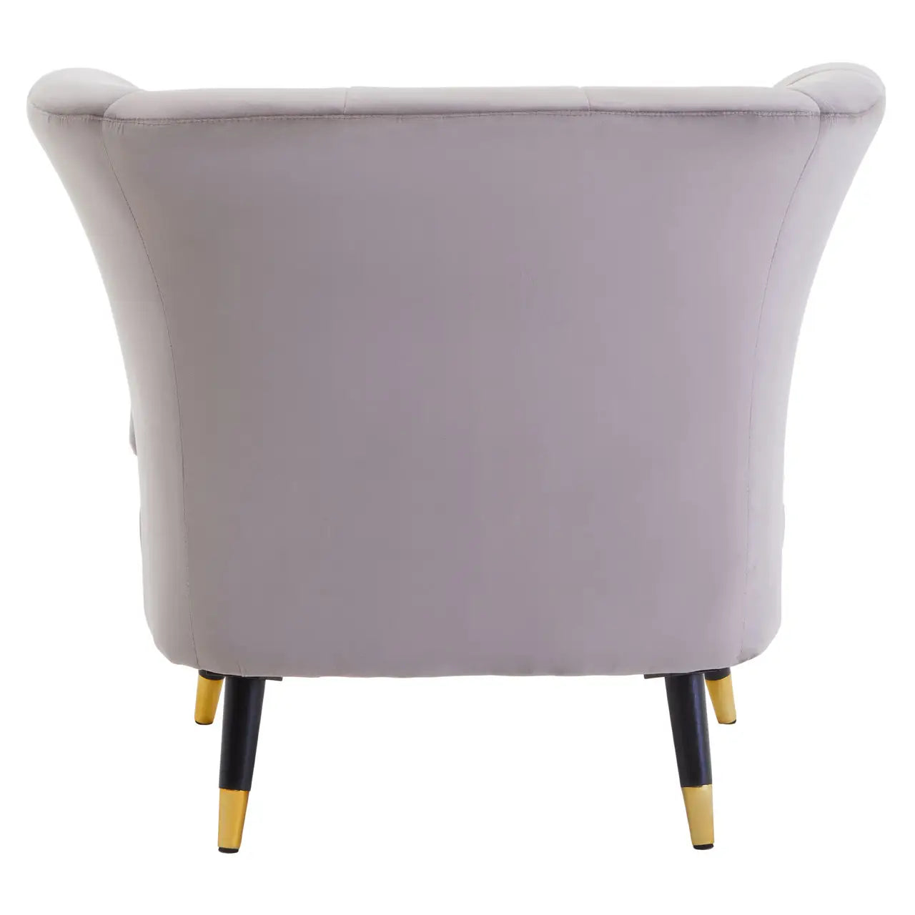 Loretta Velvet Curved Accent Chair