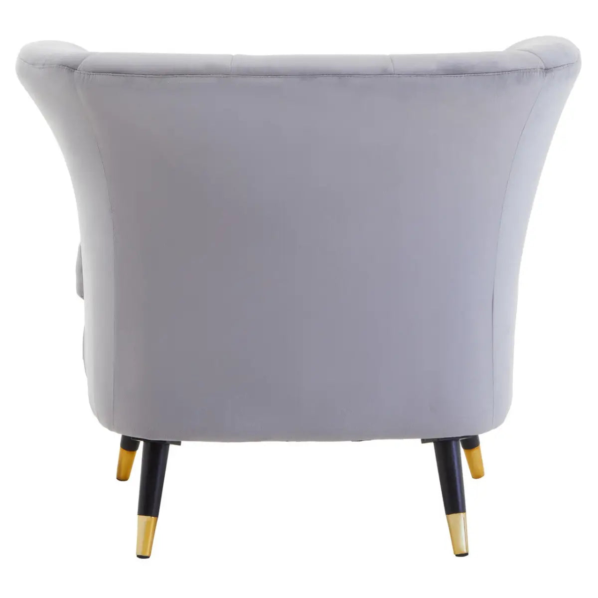 Loretta Velvet Curved Accent Chair