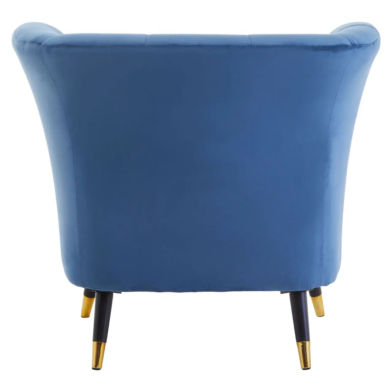 Loretta Velvet Curved Accent Chair