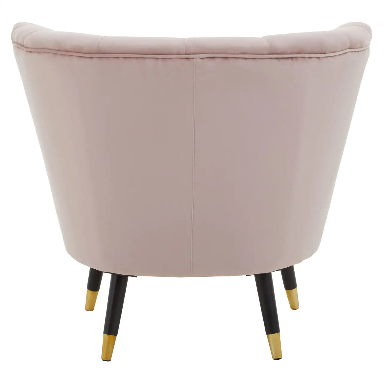 Loretta Velvet Shell Accent Chair