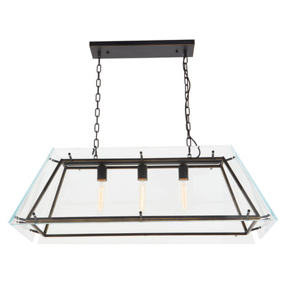 Florence Black Finish Pendant Light