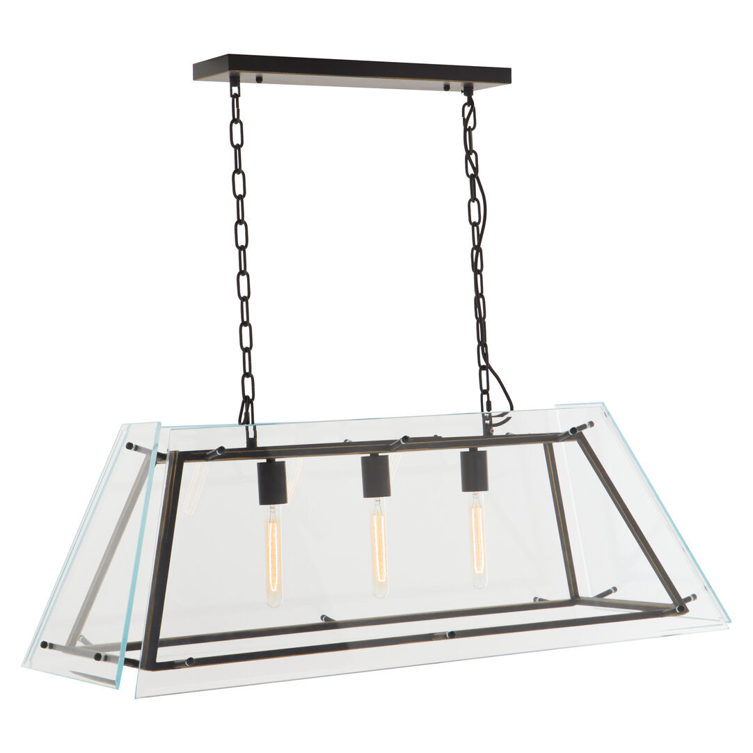 Florence Black Finish Pendant Light