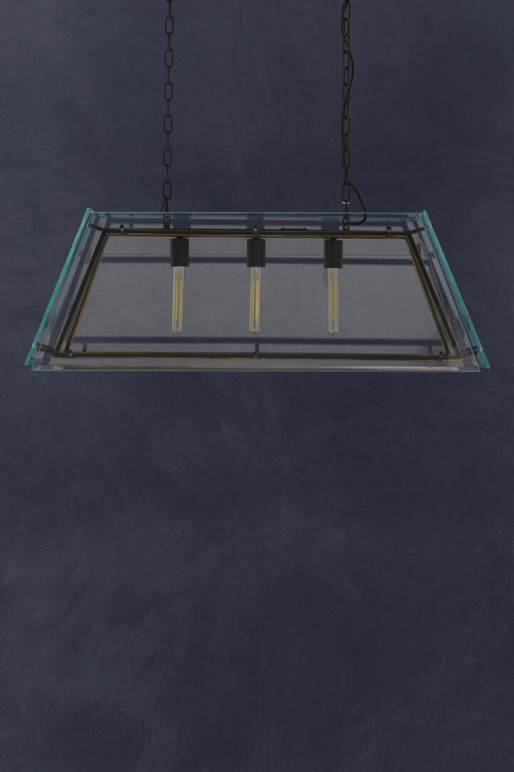 Florence Black Finish Pendant Light