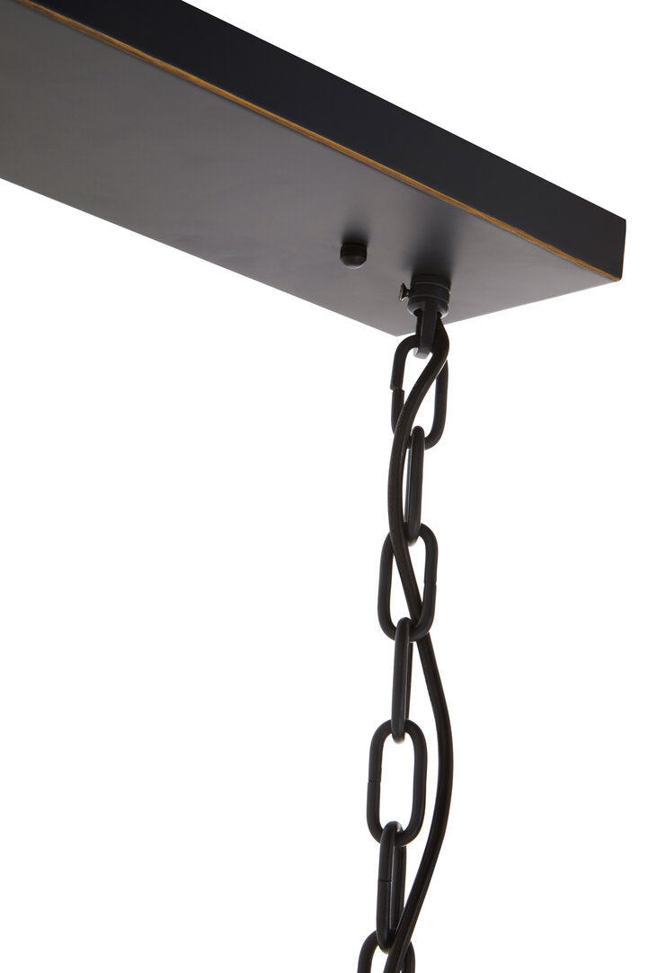 Florence Black Finish Pendant Light