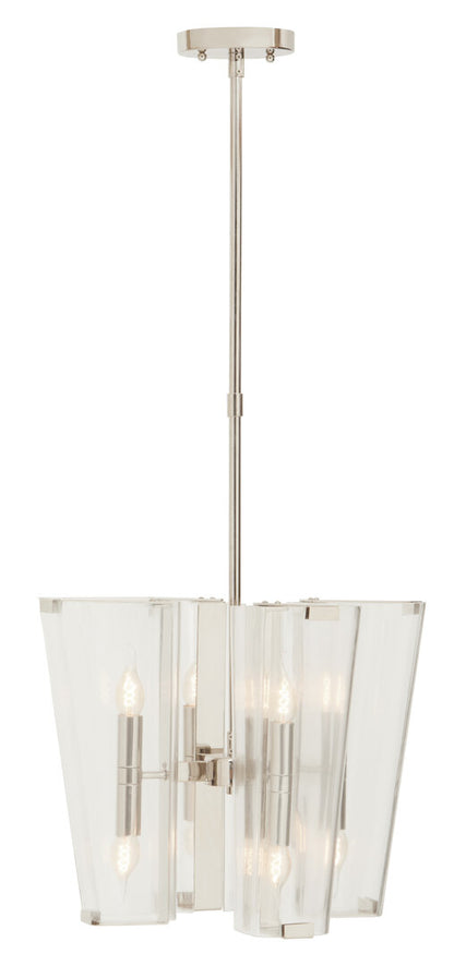 Amalfi Nickel Finish Pendant Light