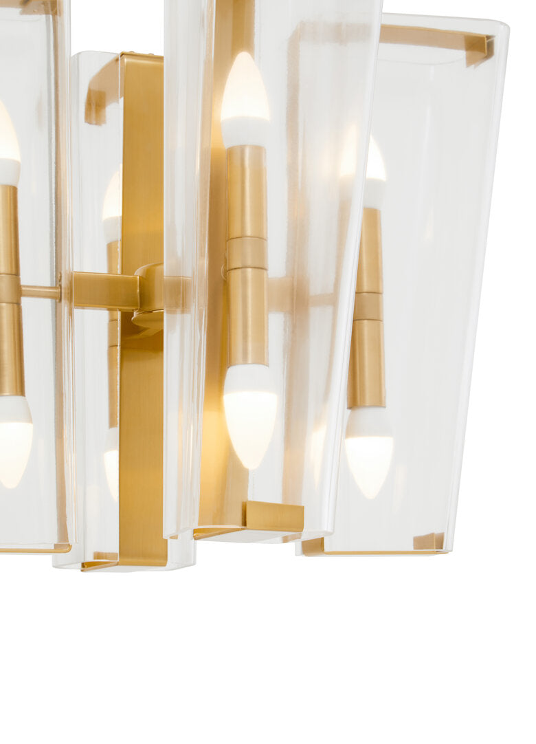 Amalfi Antique Brass Finish Pendant Light