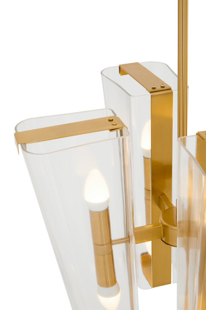 Amalfi Antique Brass Finish Pendant Light