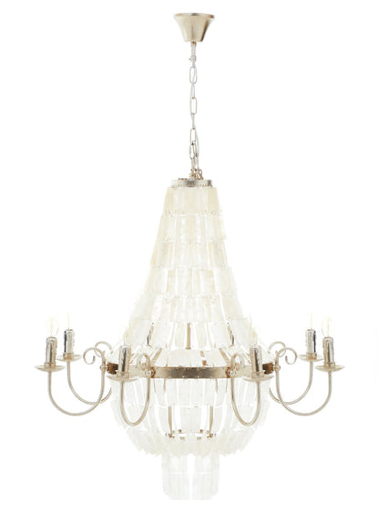 Monaco 8 Bulb Seashell Chandelier