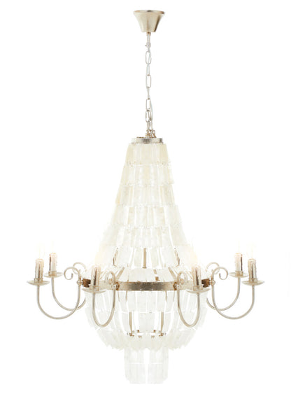 Monaco 8 Bulb Seashell Chandelier