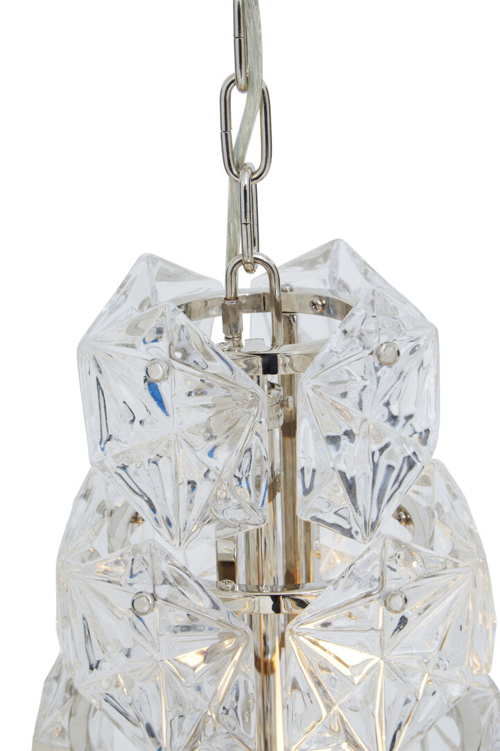 Cannes Tiered Glass Chandelier