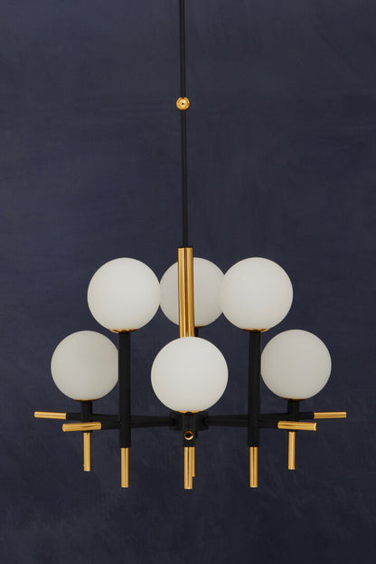 Vienna Six Bulb Pendant Light