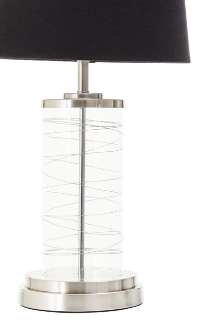 Durham Glass Cylinder Table Lamp