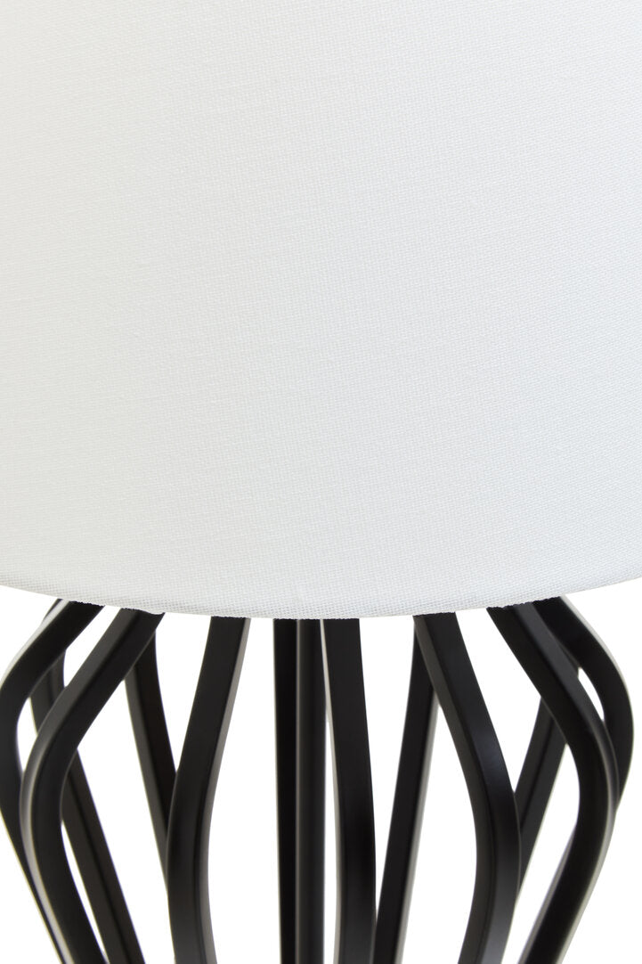 Chester Black And White Table Lamp