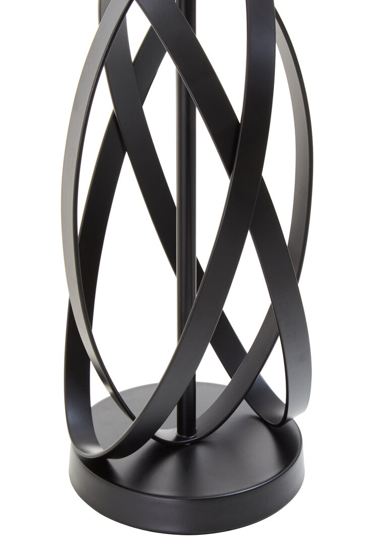 Harrogate Black Cross Table Lamp