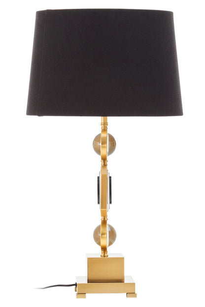 York Gold And Crystal Table Lamp