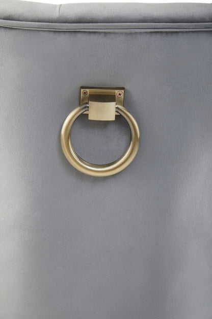 Vienna Townhouse Grey Buttoned Dining Chair