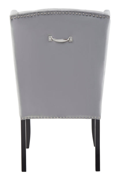 Vienna Townhouse Grey Velvet Dining Chair