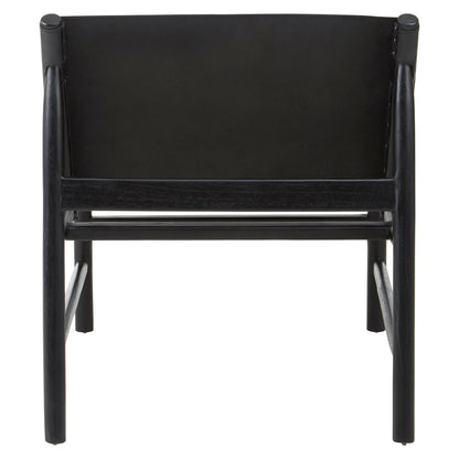 Seville Chair with Black Leather