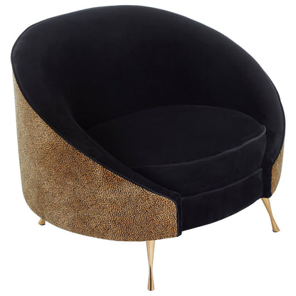 Penzance Leopard Print Armchair