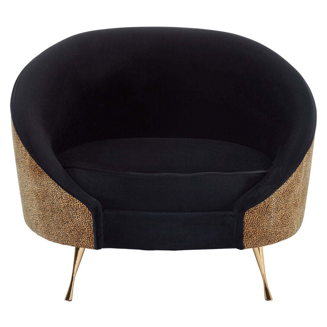 Penzance Leopard Print Armchair