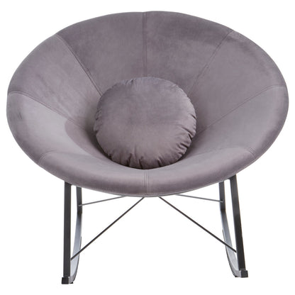 Mayfair Grey Conic Rocking Chair