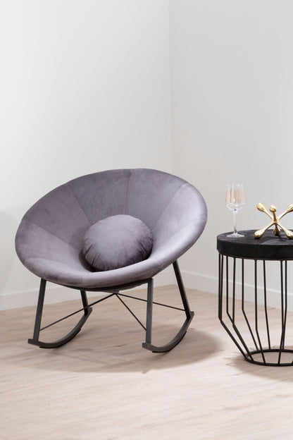 Mayfair Grey Conic Rocking Chair