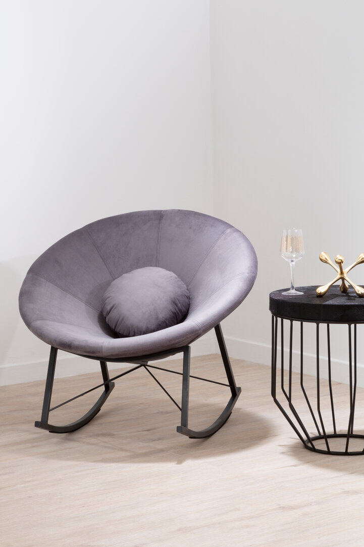 Mayfair Grey Conic Rocking Chair