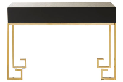 Sorrento Antique Mirror and Gold Console Table