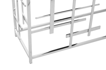 Amalfi Black Marble Console Table