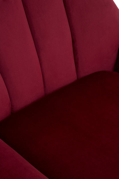 Vienna Wine Velvet Lounge Chair